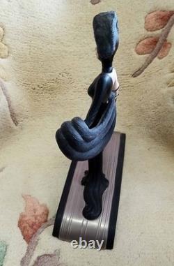 Franklin Mint House of Erte Symphony In Black Limited Edition Greyhound