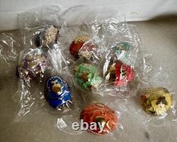 Franklin Mint House of Faberge Autumn Basket 9 Eggs COA No Box