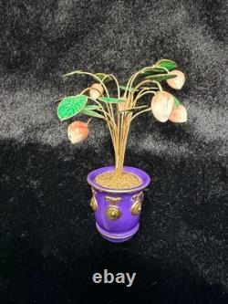 Franklin Mint House of Faberge Imperial Trees ©1991 Lot Of 12 Czarina's Orchard