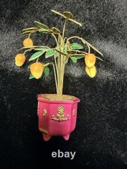 Franklin Mint House of Faberge Imperial Trees ©1991 Lot Of 12 Czarina's Orchard