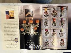 Franklin Mint House of Faberge Imperial Trees ©1991 Lot Of 12 Czarina's Orchard