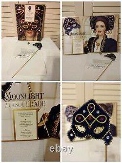 Franklin Mint House of Faberge Moonlight Masquerade Porcelain Doll (1991)