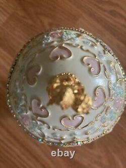 Franklin Mint House of Faberge Musical Carousel Egg 24k Gold Accented