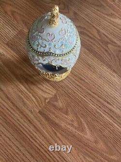 Franklin Mint House of Faberge Musical Carousel Egg 24k Gold Accented