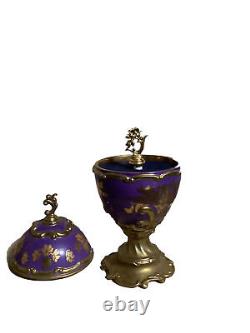 Franklin Mint House of Faberge Musical Egg- The Swan Lake Egg Music Box