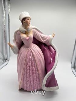 Franklin Mint House of Faberge The Snow Queen Porcelain Figurine