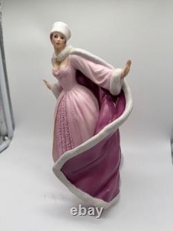 Franklin Mint House of Faberge The Snow Queen Porcelain Figurine