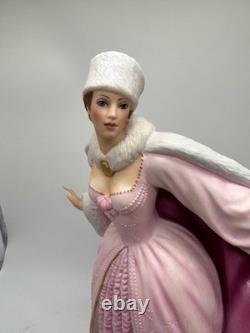 Franklin Mint House of Faberge The Snow Queen Porcelain Figurine