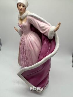 Franklin Mint House of Faberge The Snow Queen Porcelain Figurine