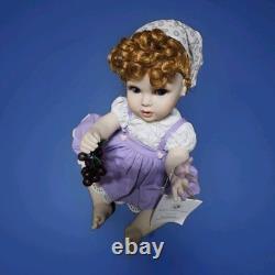 Franklin Mint? I LOVE LUCY Portrait Baby Doll ITALIAN MOVIE Porcelain GRAPES
