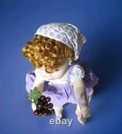 Franklin Mint? I LOVE LUCY Portrait Baby Doll ITALIAN MOVIE Porcelain GRAPES