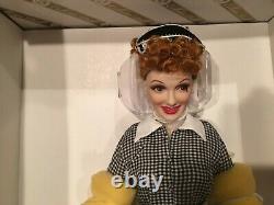 Franklin Mint I LOVE LUCY Vitameatavegamin 18 Inch Porcelain Doll NIB