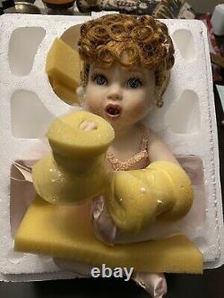 Franklin Mint I Love Lucy Porcelain Baby Doll Ballet Ballerina withCOA