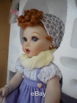 Franklin Mint I Love Lucy Porcelain Baby Doll Lucy's Italian Movie Coa Brand New