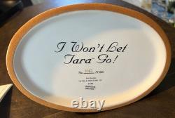 Franklin Mint I Won't Let Tara Go! Gone With The Wind Fine Porcelain Figurine