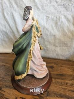 Franklin Mint I Won't Let Tara Go! Gone With The Wind Fine Porcelain Figurine