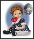 Franklin Mint I love Lucy Porcelain Portrait Baby Doll NIB