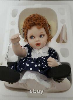 Franklin Mint I love Lucy Porcelain Portrait Baby Doll NIB