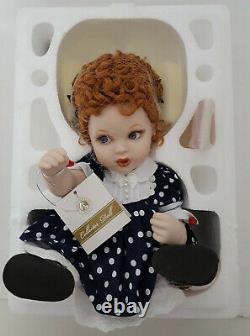 Franklin Mint I love Lucy Porcelain Portrait Baby Doll NIB