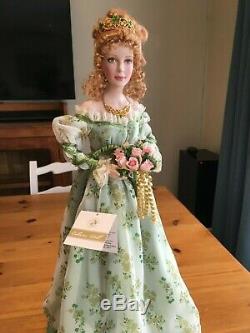 Franklin Mint Irish Bride Rosie Porcelain Collectible Doll RARE