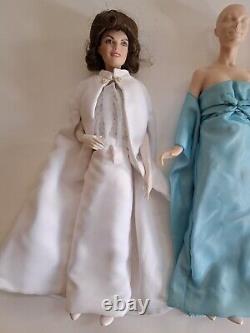 Franklin Mint JACKIE KENNEDY Porcelain Doll Complete + Unfinished Parts Pattern