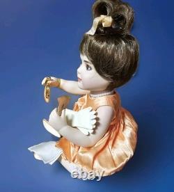 Franklin Mint? JACQUELINE KENNEDY Portrait Baby Doll JACKIE ONASSIS Porcelain