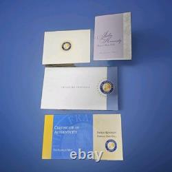 Franklin Mint? JACQUELINE KENNEDY Portrait Baby Doll JACKIE ONASSIS Porcelain