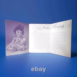 Franklin Mint? JACQUELINE KENNEDY Portrait Baby Doll JACKIE ONASSIS Porcelain