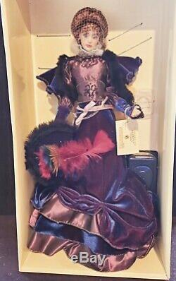 Franklin Mint JOSEPHINE Gibson Girl PARIS FASHION Rare Porcelain Doll w box