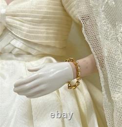 Franklin Mint Jackie Kennedy Bride doll 16 in Original box BEAUTIFUL