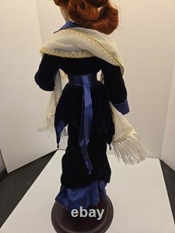 Franklin Mint Kate Winslet As Rose Dewitt In Titanic Velvet Dress Porcelain Doll
