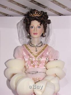 Franklin Mint LE FABERGÉ Princess Sofia Imperial Debutante Porcelain Doll, NIB