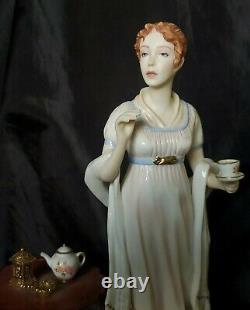 Franklin Mint LE Porcelain Figurine Jane Austen's ELINOR Sense & Sensibility