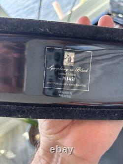Franklin Mint LIMITED And Numbered Erte Porcelain Figure-Symphony In Black