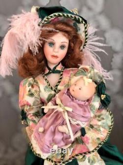 Franklin Mint LORELEI OF COUNTY LIMERICK & BABY LEIGH Dolls Musical RARE