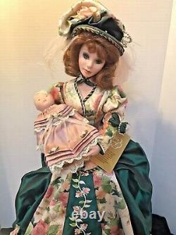 Franklin Mint LORELEI OF COUNTY LIMERICK & BABY LEIGH Dolls Musical RARE