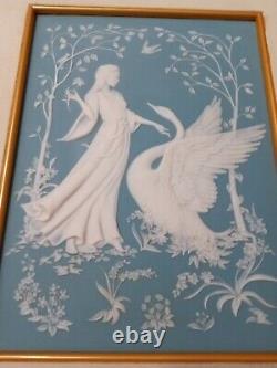 Franklin Mint Leda And The Swan & The Lady And The Unicorn George McMonigle