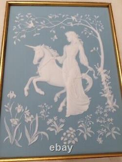 Franklin Mint Leda And The Swan & The Lady And The Unicorn George McMonigle