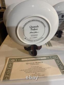 Franklin Mint Lmtd Ed Porcelain Native American Chiefs Plates with COAs (8 plates)