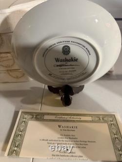 Franklin Mint Lmtd Ed Porcelain Native American Chiefs Plates with COAs (8 plates)