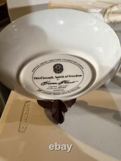 Franklin Mint Lmtd Ed Porcelain Native American Chiefs Plates with COAs (8 plates)