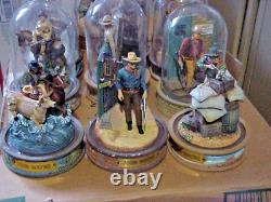 Franklin Mint Ltd. Ed. John Wayne Hand Painted Sculpture. Lot 12+1