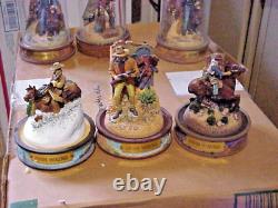 Franklin Mint Ltd. Ed. John Wayne Hand Painted Sculpture. Lot 12+1