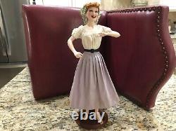 Franklin Mint Lucille Ball Porcelain Doll Lucy's Italian Movie Grape Stomping