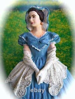 Franklin Mint MELANIE WILKES MINI SCULPTURE COA RARE