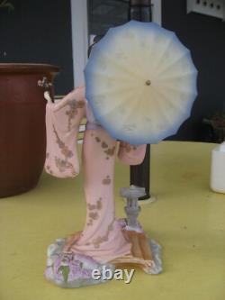 Franklin Mint Manabu Saito Yoshiko Princess of Cherry Blossoms Figurine 11 H