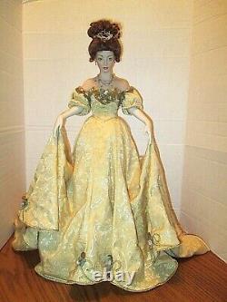 Franklin Mint Margaret Gibson Girl Presentation To The Queen Porcelain Doll