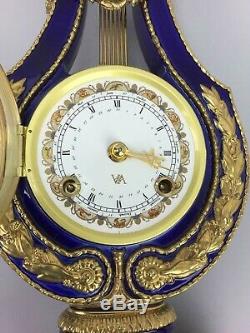 Franklin Mint Marie Antoinette Porcelain Clock