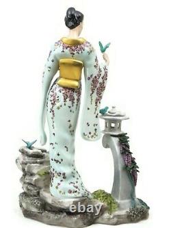 Franklin Mint Mariko Princess of the Wisteria Blossoms Manabu Saito 1989 NO BOX