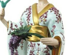 Franklin Mint Mariko Princess of the Wisteria Blossoms Manabu Saito 1989 NO BOX